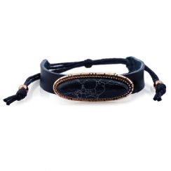 Olive Charming Leather Bracelet