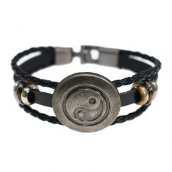 Religious Elements Alloy Leather Bracelet for Braided Rope Bracelet