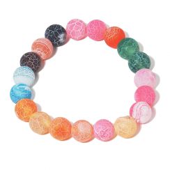 10mm Matte Natural Stones Stretch Bracelets 