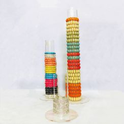 Tall Transparent Acrylic Single Tube For Jewlry Package